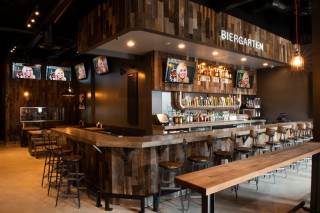 Dog Haus Biergarten interior remodel