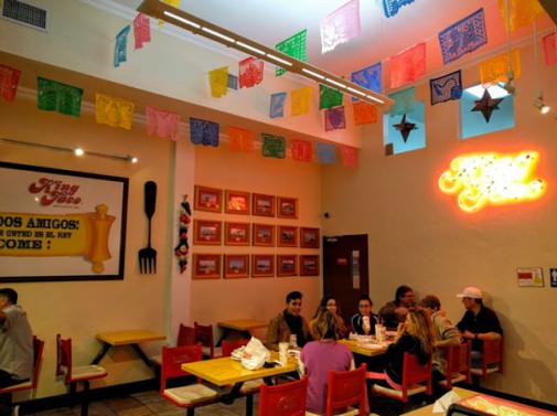 King Taco interior