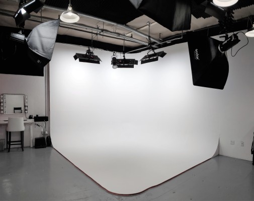 State-of-the-art photo studio inside Redirect Marketing Group 