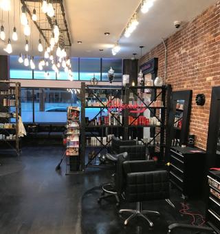 Crowned Studio Salon interior