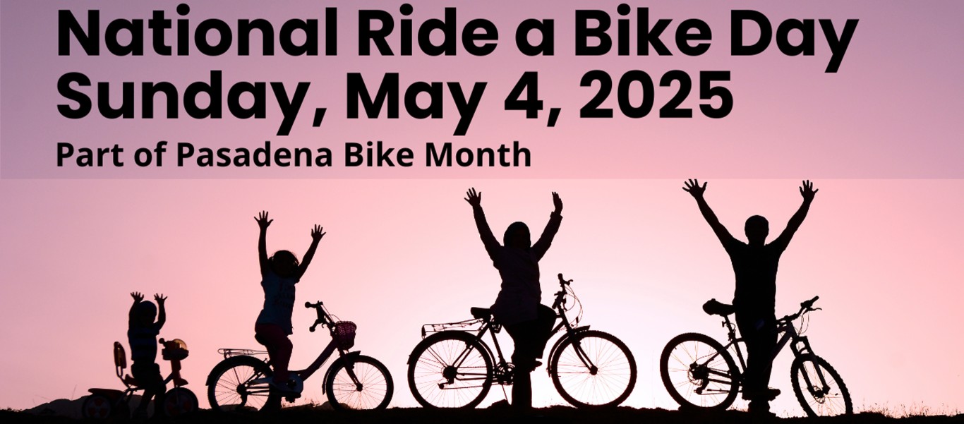 National Ride a Bike Day SUN MAY 04