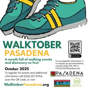 OCT 2025 Walktober Pasadena, Wednesday, October 1, 2025 12:00 am