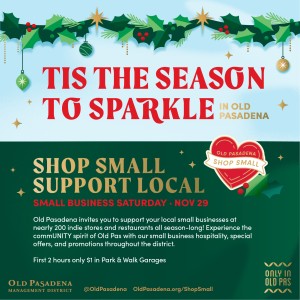 Shop Small - Support Local in Old Pasadena, Wednesday, October 15, 2025 12:00 am