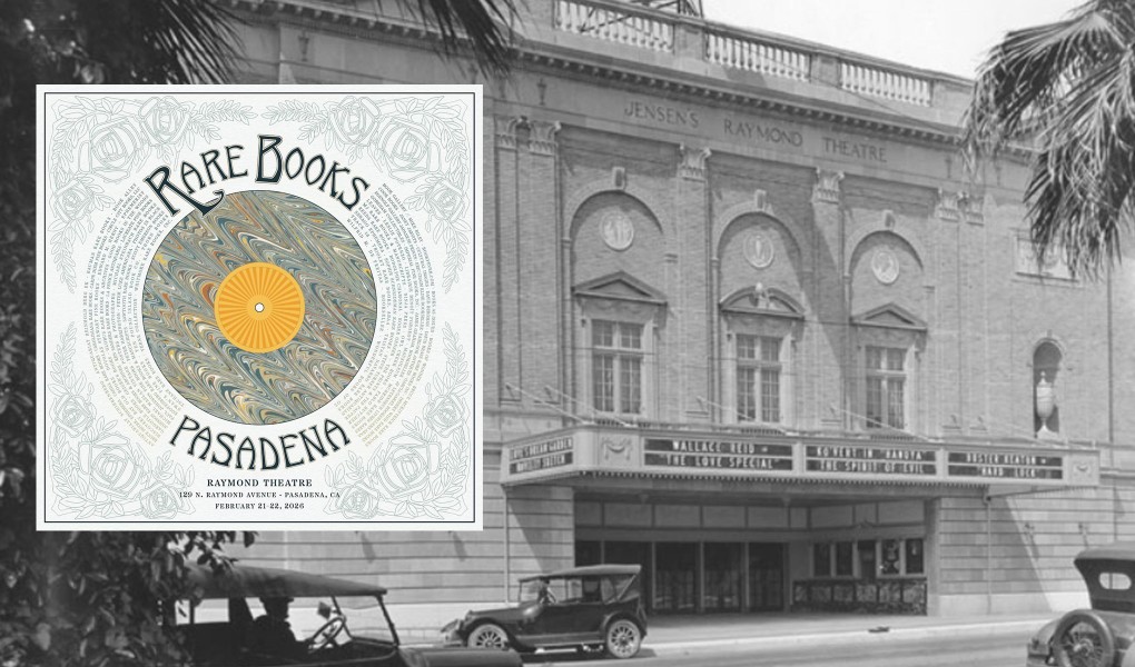   Rare Books Pasadena FEB 21-22