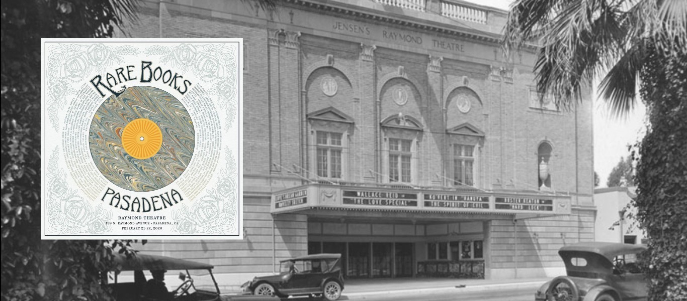 Rare Books Pasadena FEB 21-22