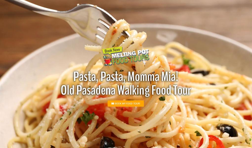 Melting Pot Pasta Pasta Food Tour