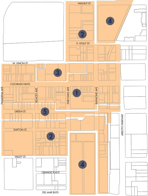 2017 Old Pasadena zoneMap